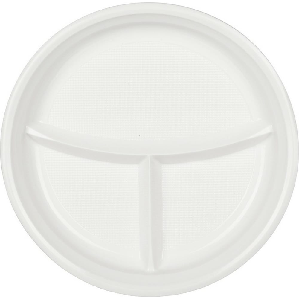 Одноразовая пластиковая тарелка ООО Комус