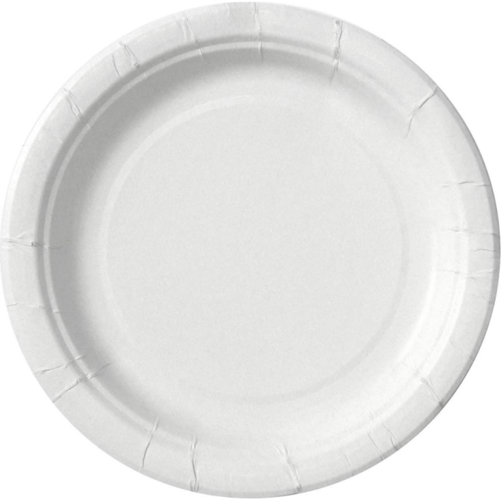 Одноразовая бумажная тарелка ООО Комус тарелка бумажная