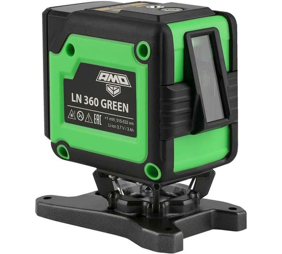 Изображение товара Лазерный нивелир AMO LN 360 GREEN 851674