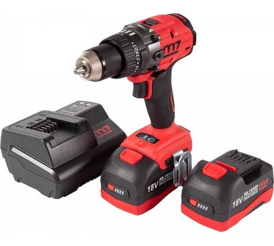 Изображение товара Аккумуляторная ударная дрель-шуруповерт MIGHTY SEVEN 18 В, кейс DH-101A