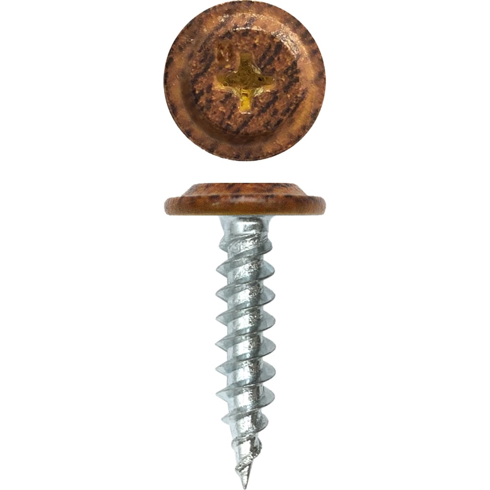 Изображение товара Саморез Daxmer пш м 4,2x19 500 шт., темный дуб 346362