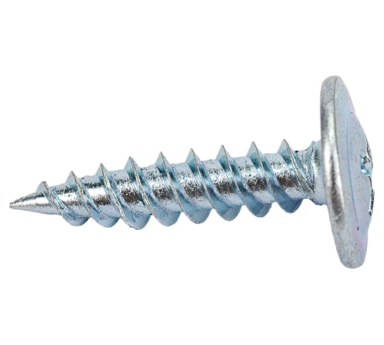 Изображение товара Саморез с прессшайбой Daxmer ПШ 4,2x19 цинк, усиленный, острый, 500 шт 00-00468482