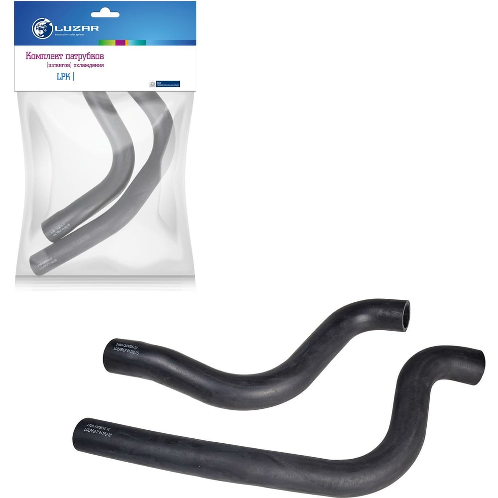 Изображение товара Комплект патрубков охлаждения LUZAR для Лада Гранта и Калини II