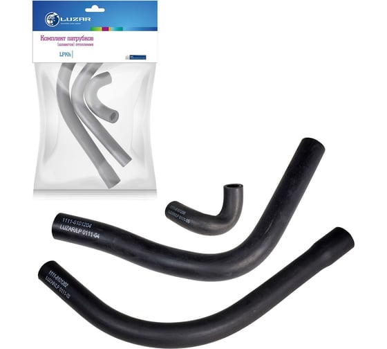 Изображение товара Комплект патрубков отопителя для автомобилей Ока LUZAR LPKh 0111