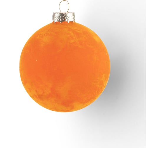 Изображение товара Шар Karlsbach оранжевый, 8 см  3 шт. 12489