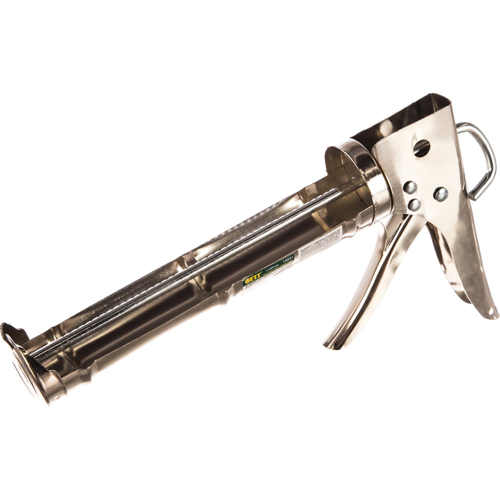 Усиленный полукорпусной пистолет для герметика FIT пистолет для герметика тундра усиленный скелетный шестигранный шток 225 мм