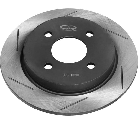 Изображение товара Диск тормозной высокоуглеродистый с технической выточкой и окраской задний для автомобилей Ford Fiesta ST d=253 4*108 TRIALLI CRB 1020