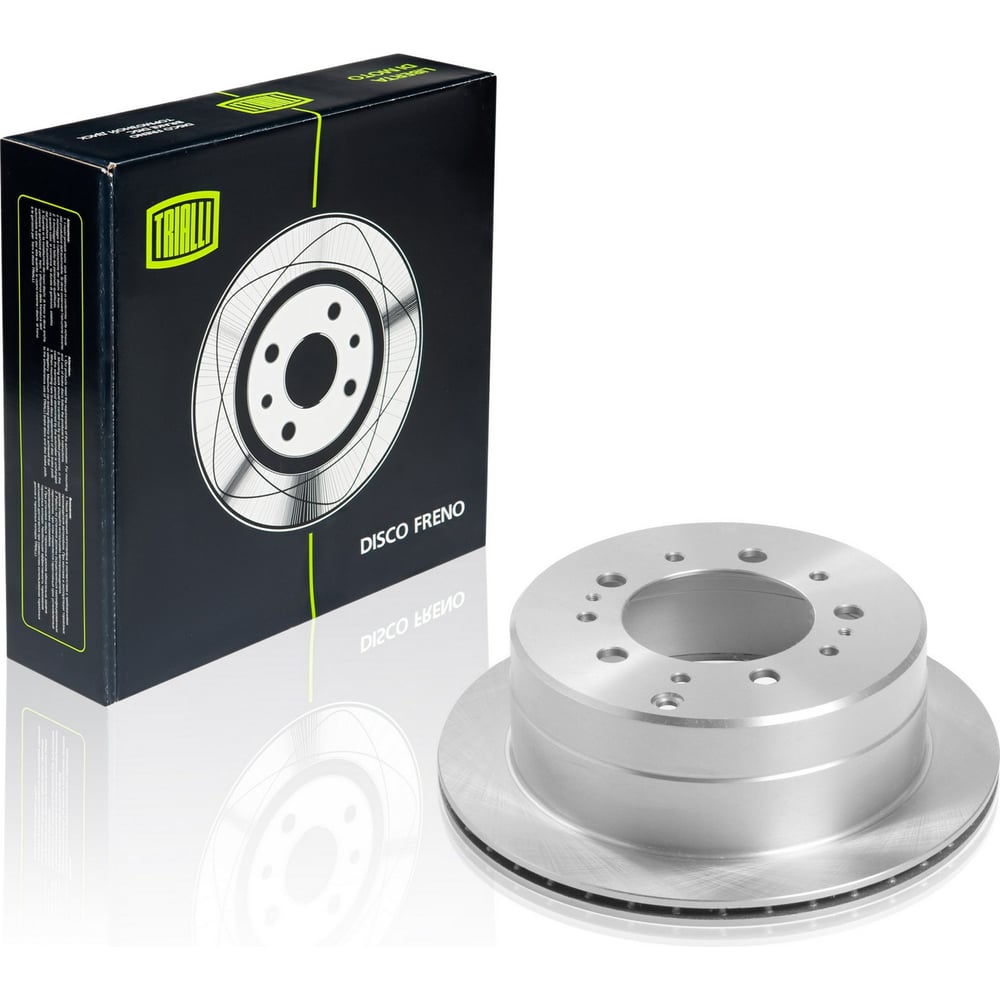 Изображение товара Диск тормозной задний для Toyota Land Cruiser 100 TRIALLI 329 мм 18 мм диаметр 110 мм
