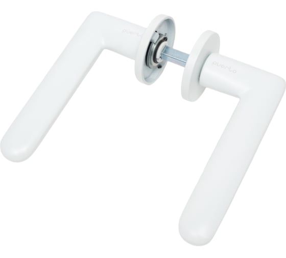 Изображение товара дверная ручка PUERTO Ристретто, серия SLIM, матовый супер белый INAL 546-06 slim MSW