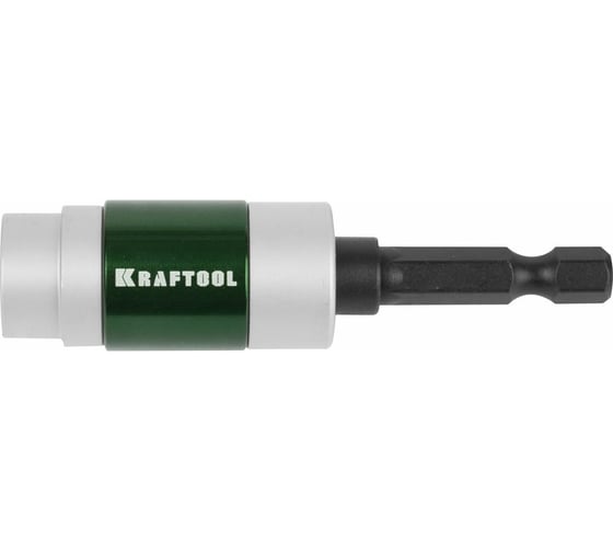 Изображение товара Адаптер для бит с магнитным держателем крепежа (70 мм) KRAFTOOL 26760-70