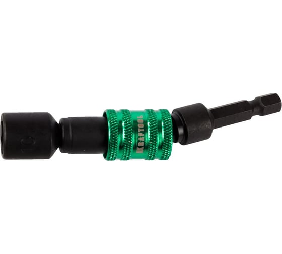 Изображение товара Бита шарнирная с торцевой головкой и магнитным держателем (E 1/4"; 12 мм; 1 шт.) KRAFTOOL 26395-12