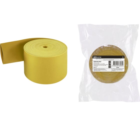 Изображение товара Термоусаживаемая трубка TDM ELECTRIC для изоляции шин ТТШ-10-50/20-Ж SQ0548-0402