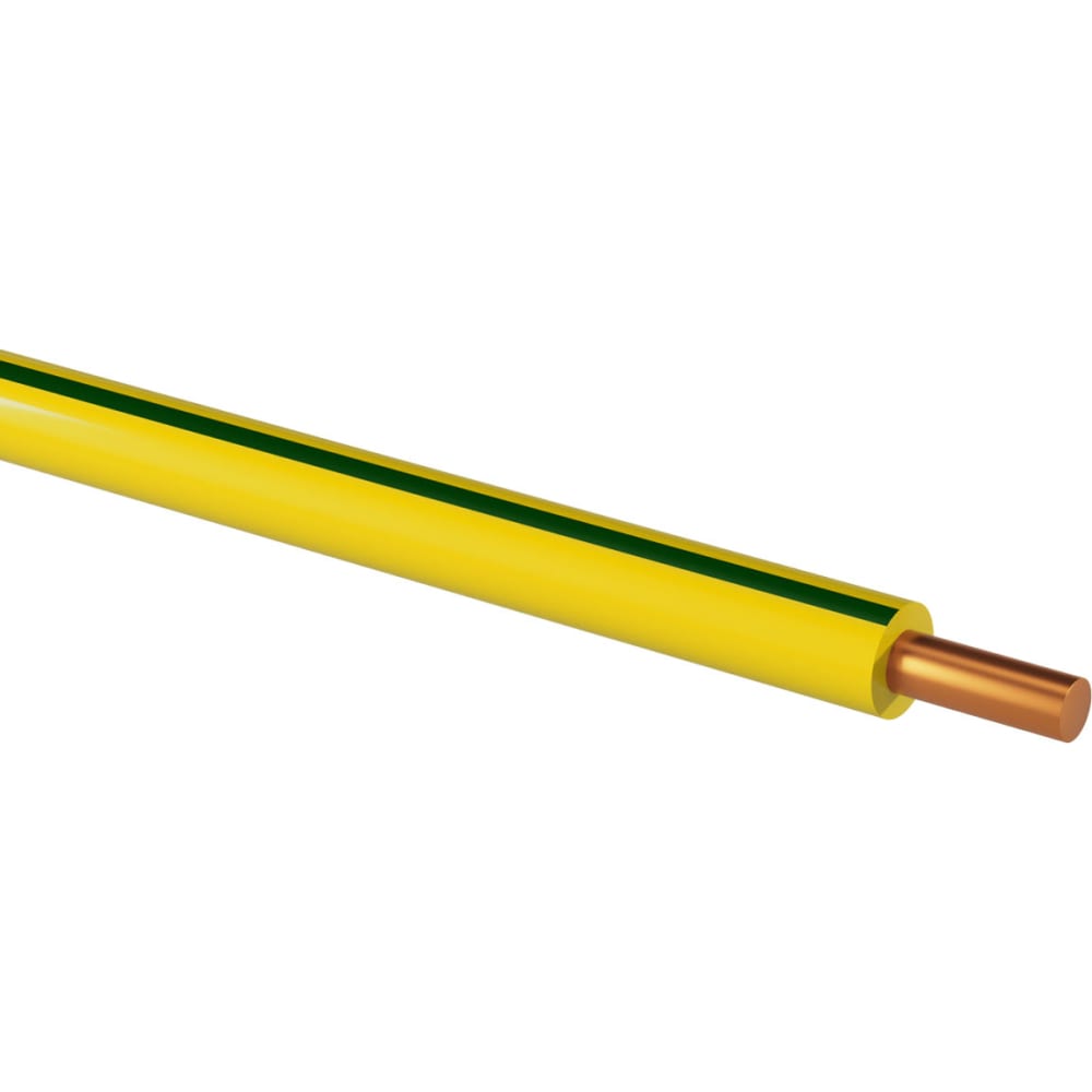 Провод TDM, цвет желтый/зеленый SQ0124-0231 ПуВ (ПВ-1) - фото 1