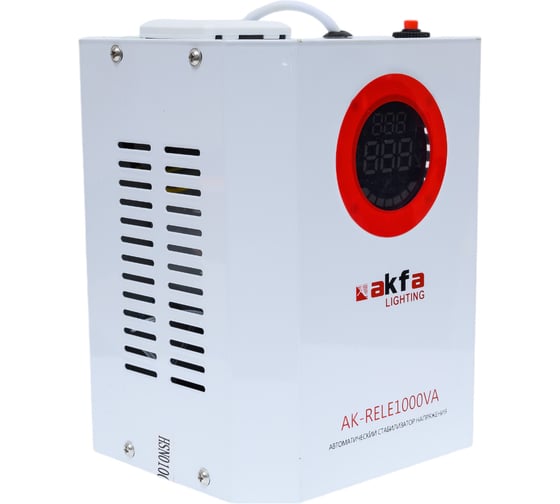 Изображение товара Стабилизатор напряжения Akfa Lighting ak-rele 1 кВт HSN010022BEL