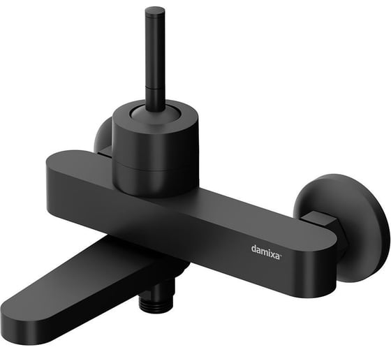Изображение товара Смеситель для ванны/душа Damixa ARC поворотный излив (черный) 291000300