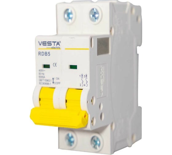 Изображение товара Автоматический выключатель Metronex Electric 2p-32a rdb5 6ka, шт HLAV000117