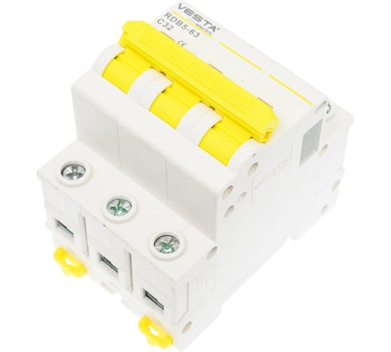 Изображение товара Автоматический выключатель Metronex Electric 3p-32a rdb5 6ka, шт HLAV000126