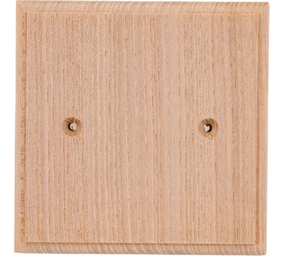 Изображение товара Деревянная универсальная накладка TDM ELECTRIC НБУ 1П 95x95 мм, сосна SQ1821-0257