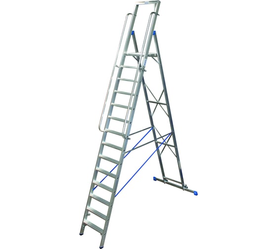 Изображение товара Стремянка на роликах Krause STABILO 127846