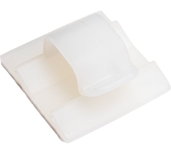 Изображение товара Держатель с самоклеющимся дном для проводов SapiSelco 26x13, уп.100шт полиамид 6.6 GAN.2MT.402