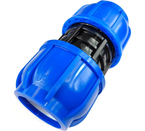 Изображение товара Муфта ПНД соединительная 50-50 мм Boutte 1649465