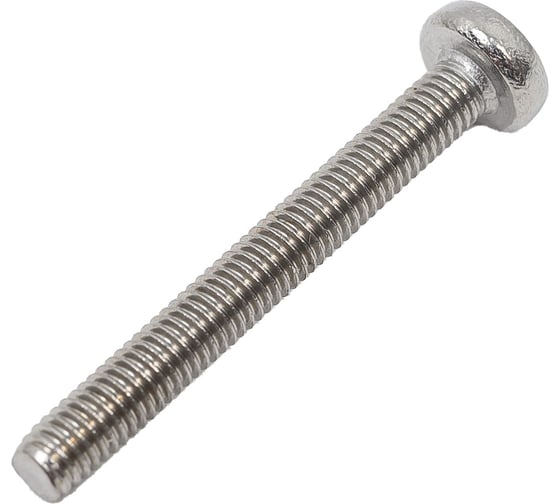 Изображение товара Винт КРЕП-КОМП полуцилиндрическая головка, нержавейка А2, DIN 7985, 3х25 100 шт. вцн325мф