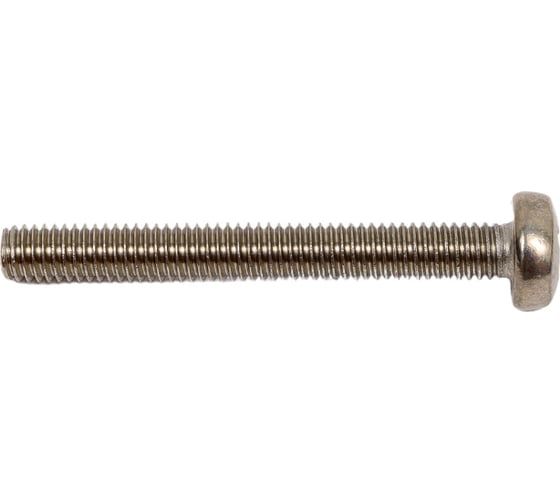 Изображение товара Винт КРЕП-КОМП полуцилиндрическая головка, нержавейка А2, DIN 7985, 6х 50 10 шт. вцн650мф