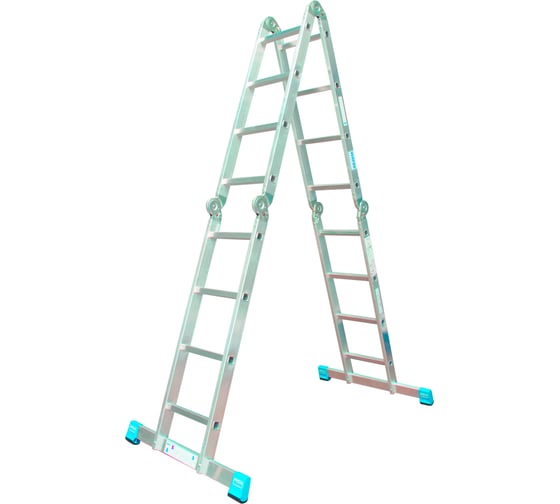 Изображение товара Универсальная шарнирная лестница Krause STABILO 4х4 123527