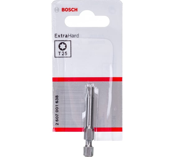 Изображение товара Бита (49 мм; 1 шт) TORX T25 XH Bosch 2607001638