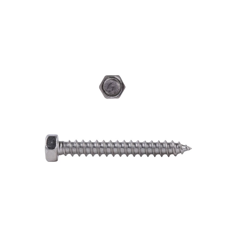 Изображение товара Саморез с шестигранной головой КРЕП-КОМП DIN 7976 5,5х38 мм 500 шт нержавеющая сталь