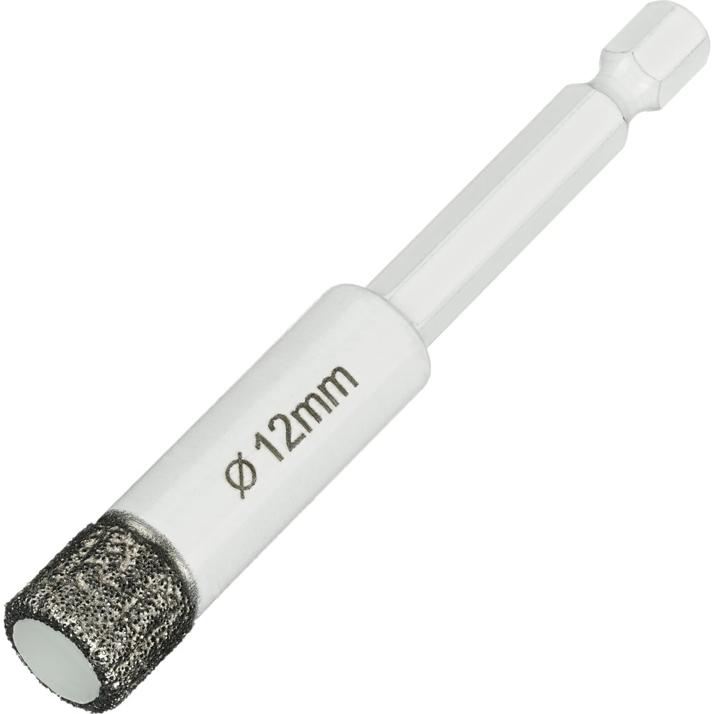Коронка алмазная по керамике и керамограниту 12 мм Diamond Industrial DIDKVP12S10