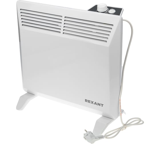 Изображение товара Электрический обогреватель с механическим термостатом (конвектор) REXANT 1000 вт 60-0083