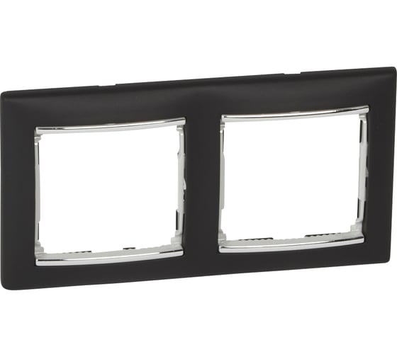 Изображение товара Рамка Legrand 2 пост Legrand Valena ноктюрн/серебряный штрих 696739