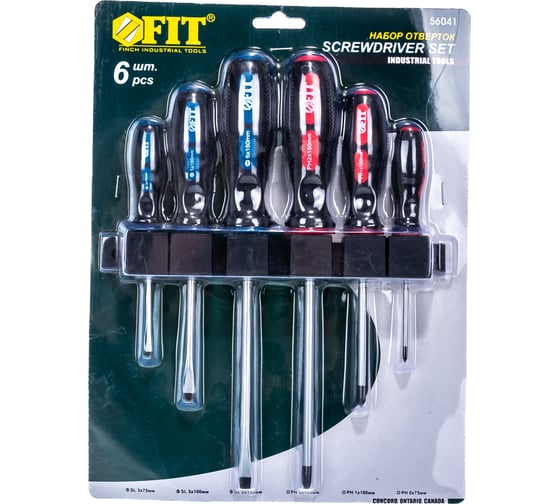 Изображение товара Набор отверток FIT 56041