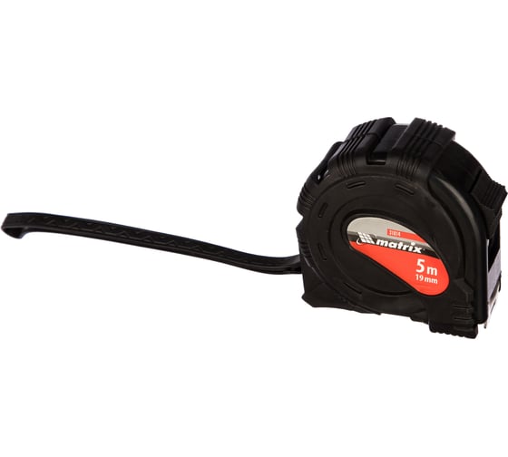 Изображение товара Рулетка 5 м х 19 мм Black MATRIX 31014