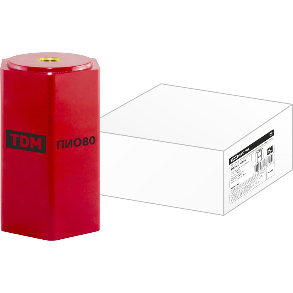 Изображение товара Опорный изолятор TDM ПИО80 SQ0807-0206 для электрических систем