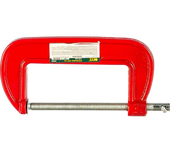 Изображение товара Струбцина тип G 125 мм FIT 59205