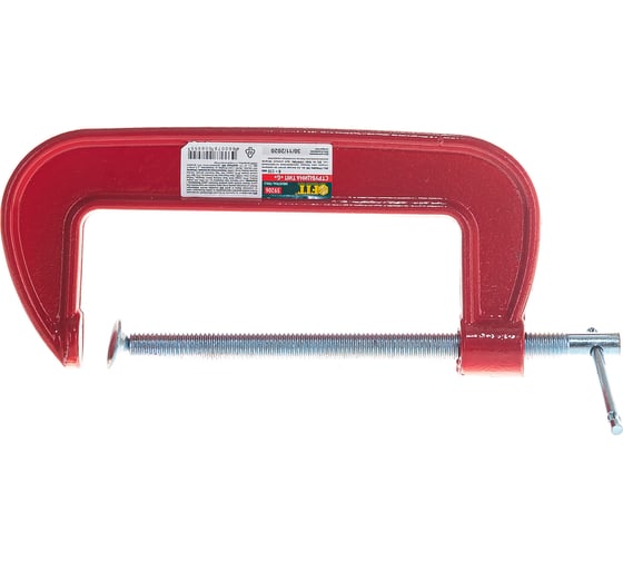 Изображение товара Струбцина тип G 150 мм FIT 59206