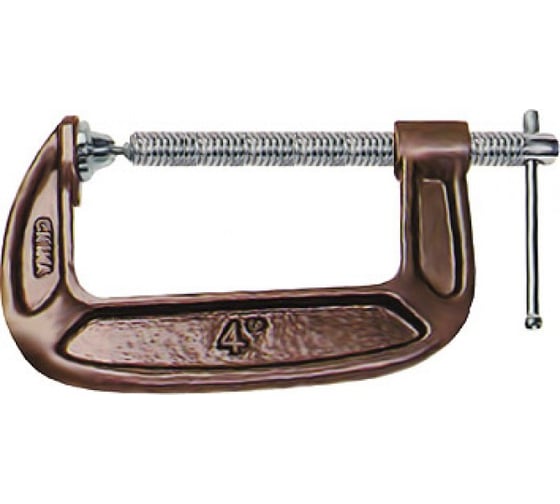 Изображение товара Струбцина тип G 125 мм FIT 59245