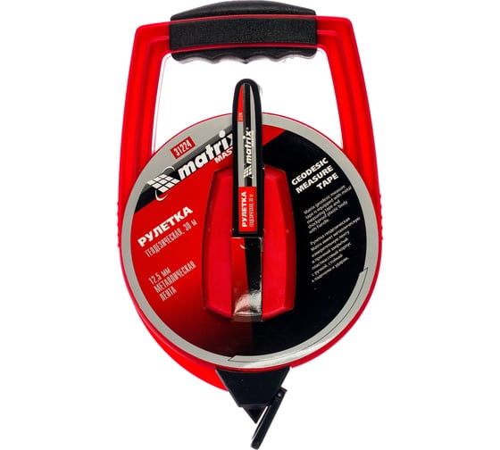 Изображение товара Геодезическая мерная лента (30 м х 12.5 мм) MASTER MATRIX 31224