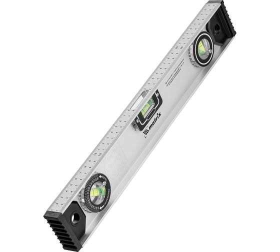 Изображение товара Алюминиевый уровень 400 мм MATRIX Рельс 34020