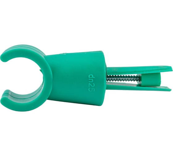 Изображение товара Крепление для труб Blue Ocean стойка с шурупом 25 мм зеленый PPRF/PSC(G)-25