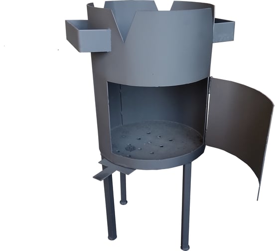 Изображение товара Печь для казана с дверкой и регулировкой тяги Станкоинструмент и оснастка 12 л 4811381026505