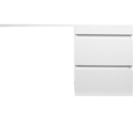 Изображение товара Подвесная тумба Style Line "Даллас 110" Люкс белая PLUS СС-00000704