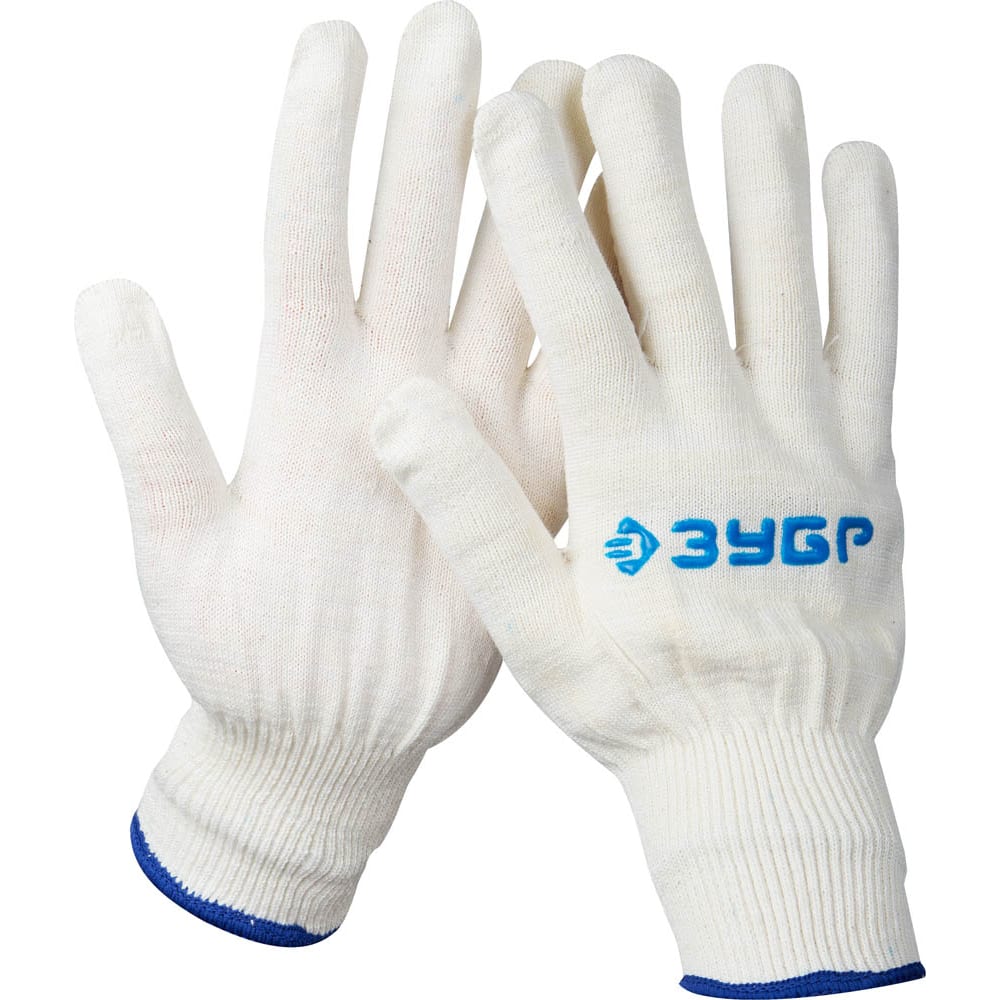 Трикотажные перчатки ЗУБР, размер 10/XL
