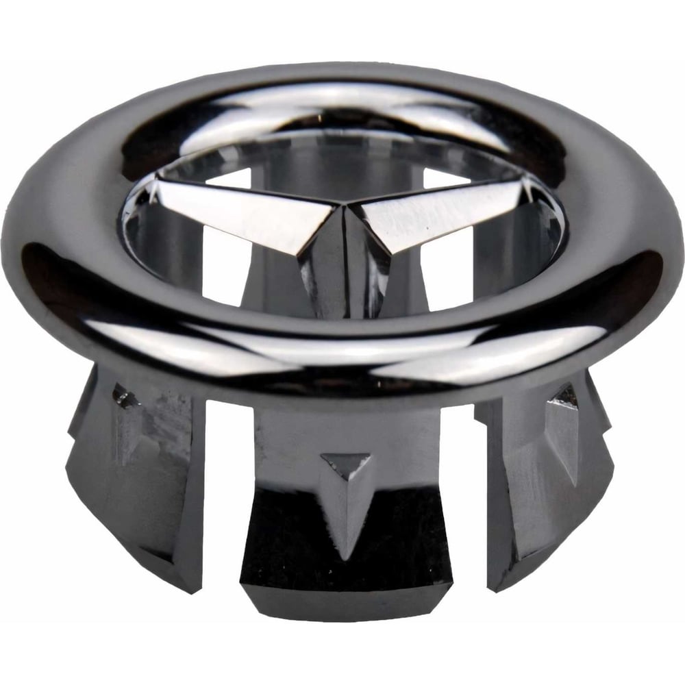 Изображение товара Обрамление для переливного отверстия MasterProf звезда, хром ИС.131543