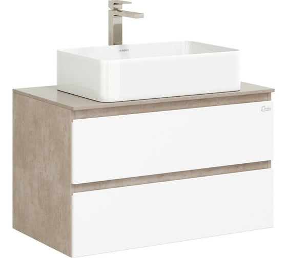 Изображение товара Подвесная тумба с раковиной Onika Алеста 80 108054