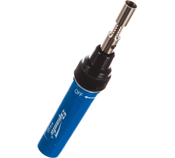 Изображение товара Малая газовая горелка Карандаш + 2 насадки для пайки SPARTA 130 мм 914125