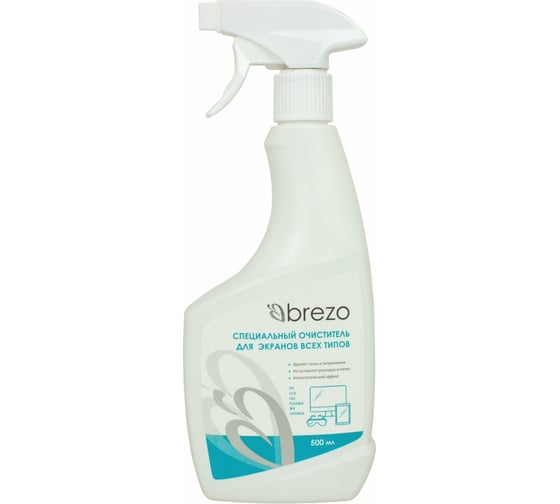 Изображение товара Спрей-очиститель для экранов, мониторов, дисплеев BREZO 500 мл 97100