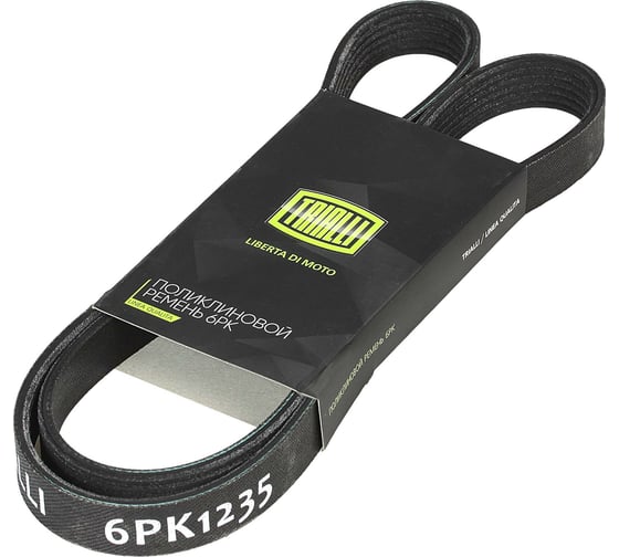 Изображение товара Ремень приводной для автомобилей УАЗ 3163 Patriot насоса ГУР TRIALLI 6PK1235